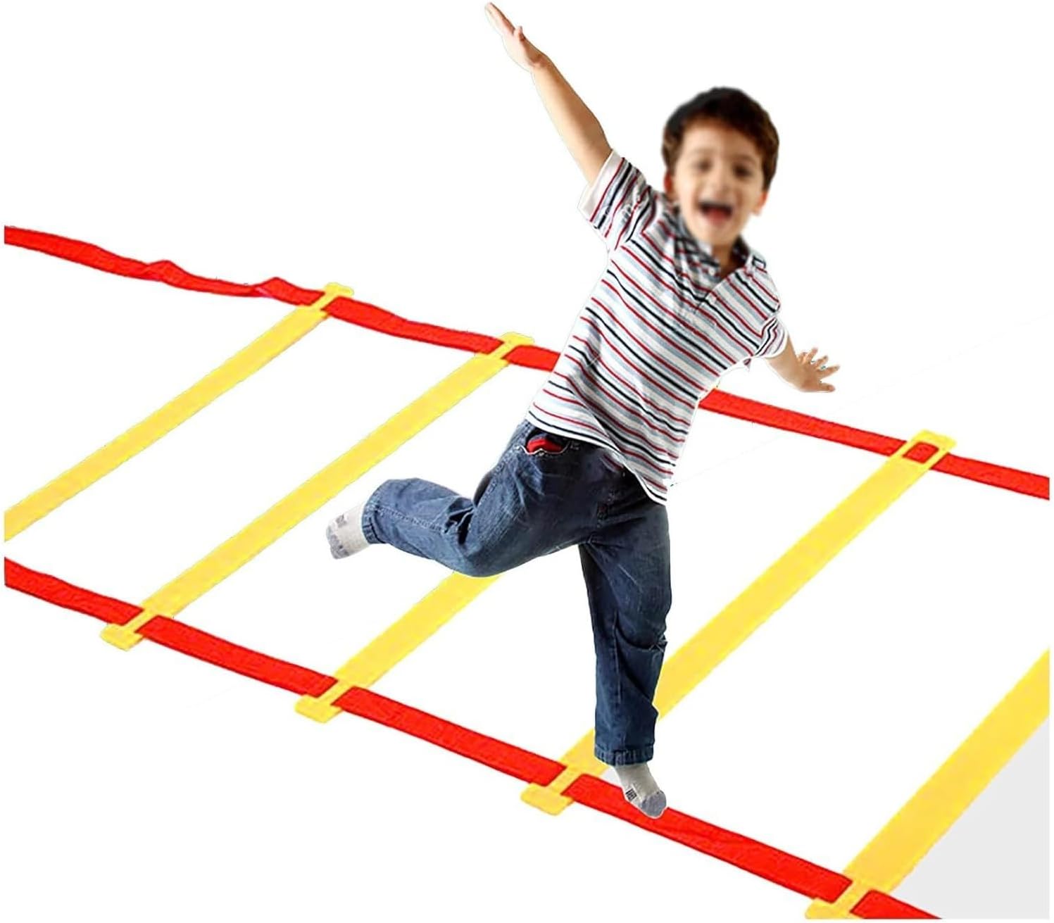 Agility Ladder, Speed Ladder, Football Flexibility Jumping Ladder, Fitness Training Set, for Sport Equipment