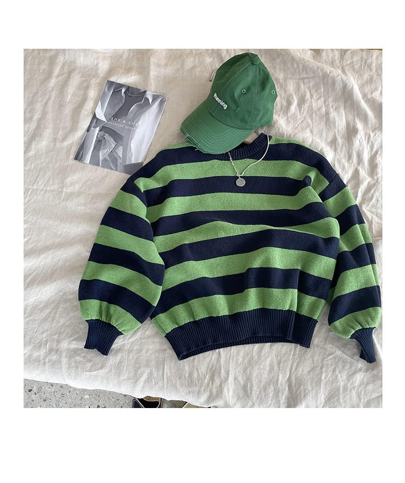 Children's Knitting Sweater Autumn Clothes Children's Round Neck Shirt2