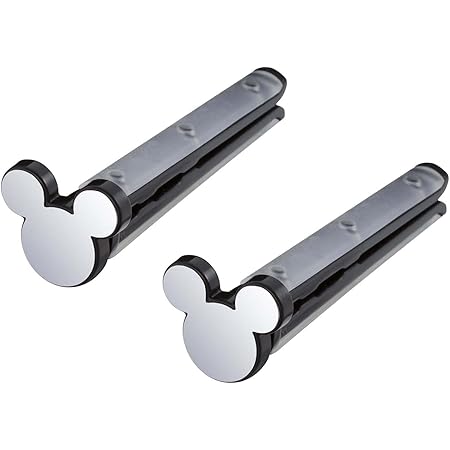 Amazon ナポレックス 車用 芳香剤 ディズニー Acクリップコロン ミッキー メタル Ac取付 ホワイトムスク 0 09g 2個 汎用 Wd 317 車用芳香剤 車 バイク