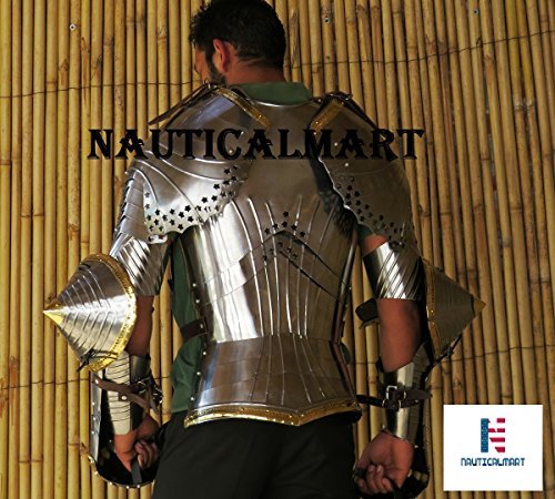 NauticalMart Gothic German 15th Century Half Suit of Armor Reenactment