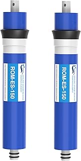150 GPD RO Membrane Filter 12"x2" Reverse Osmosis Membrane Element Replacement Fits Under Sink RO Drinking Water Filter Filtration Purifier System, 2 Pack