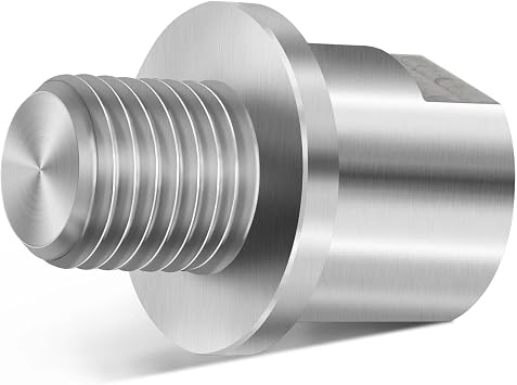 Woodworking Lathe Headstock Spindle Adapter 3/4" x 10tpi to 1" x 8tpi | Hard Steel Material Wood Lathe Accessories