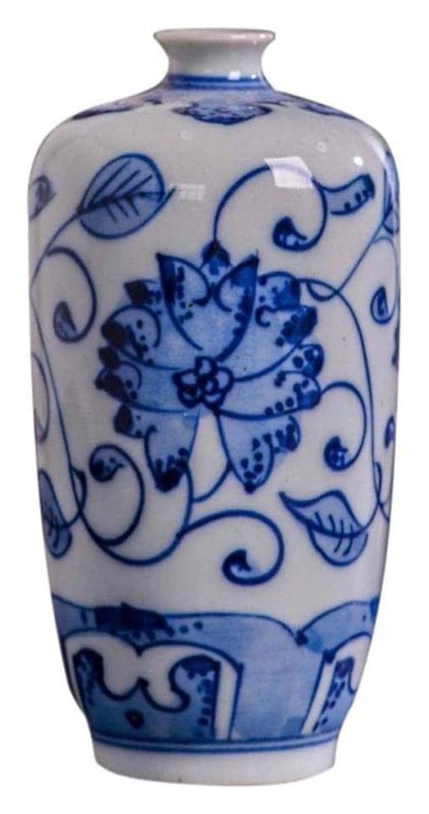 Vase Desktop Mini Ceramic Classical Creative for Dry Flowers Decoration Art Household Living Bedoffice Desktop