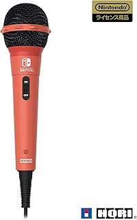 【任天堂ライセンス商品】カラオケマイク レッド for Nintendo Switch™/PC