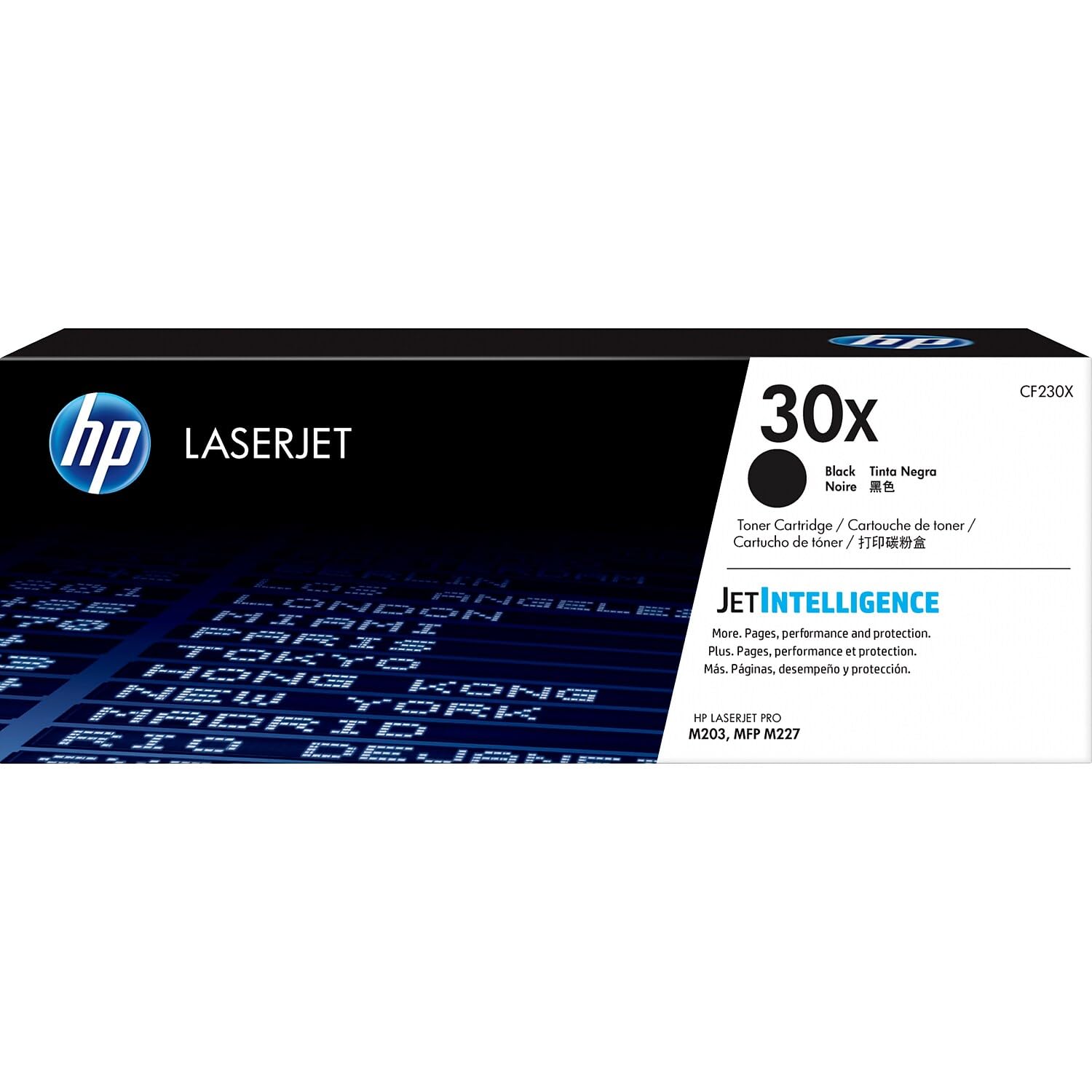 HP 30X Black High-Yield Toner Cartridge | Works Laserjet Pro M203 Series, Laserjet Pro MFP M227 Series | CF230X