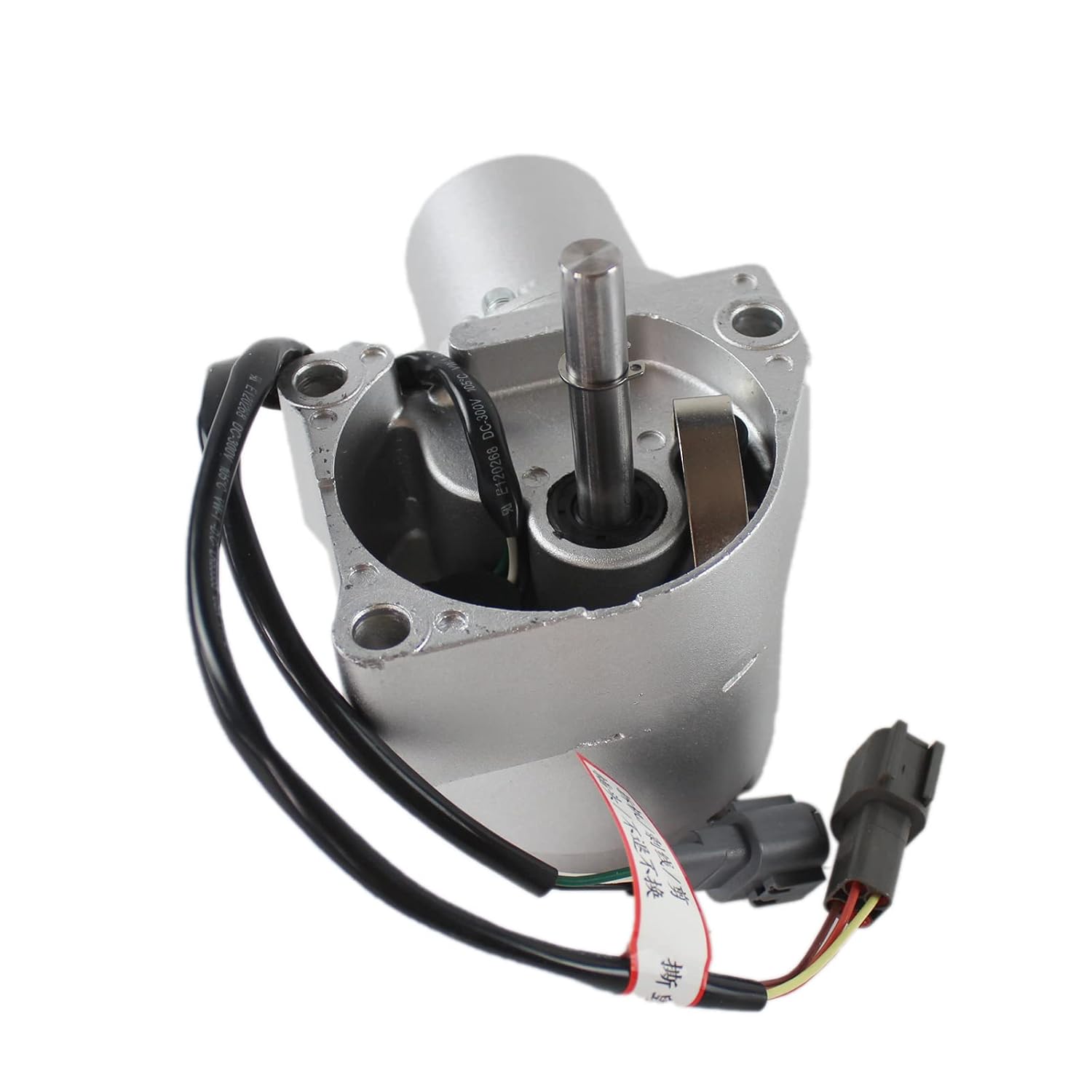 4614911 4360509 KP56RM2G-019 Throttle Motor with 2 Cables for Hitachi Excavator EX200-5 EX220-5 EX300-5 ZAX200 ZAX220 ZAX230 ZAX240 ZX330 Stepper Motor Replacement Parts