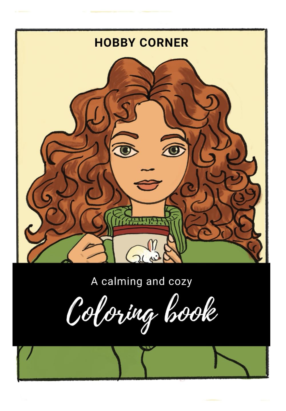 Hobby Corner: A Calming and Cozy Coloring Book