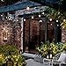 Amico 2 Pack Outdoor String Lights 48FT Commercial Grade Weatherproof Vintage Lights with 15s Sockets 16s 5W Dimmable Incandescent Bulbs Decorative Patio Bistro Café Lights