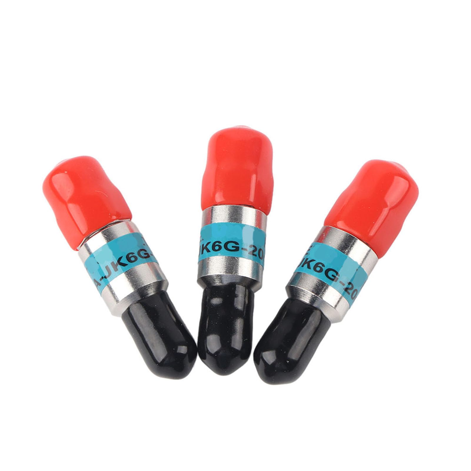 3 stücke Dämpfungsglied SMA-JK Stecker auf Buchse HF-Koaxial-Dämpfungsglied 2 Watt 6 GHz 50 Ω 1-30 dB Steckverbinder HF-Koaxial-DC-Block Feste Dämpfung HF-Koaxial-Dämpfungsglied(20db)