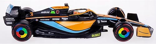 McLaren MCL36#3 Daniel Ricciardo Formula One F1 GP de Australia (2022) con vitrina 143 modelo de coche fundido a presión por Bburago 38064DR