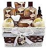 Gifts For Women Gift Basket for Women Mothers Day Gifts for Mom, 9 Piece Set of Vanilla Coconut Home Spa Set, Luxurious Bath and Body Set, Includes Fragrant Lotions, Large Bath Bombs, Coconut Oil