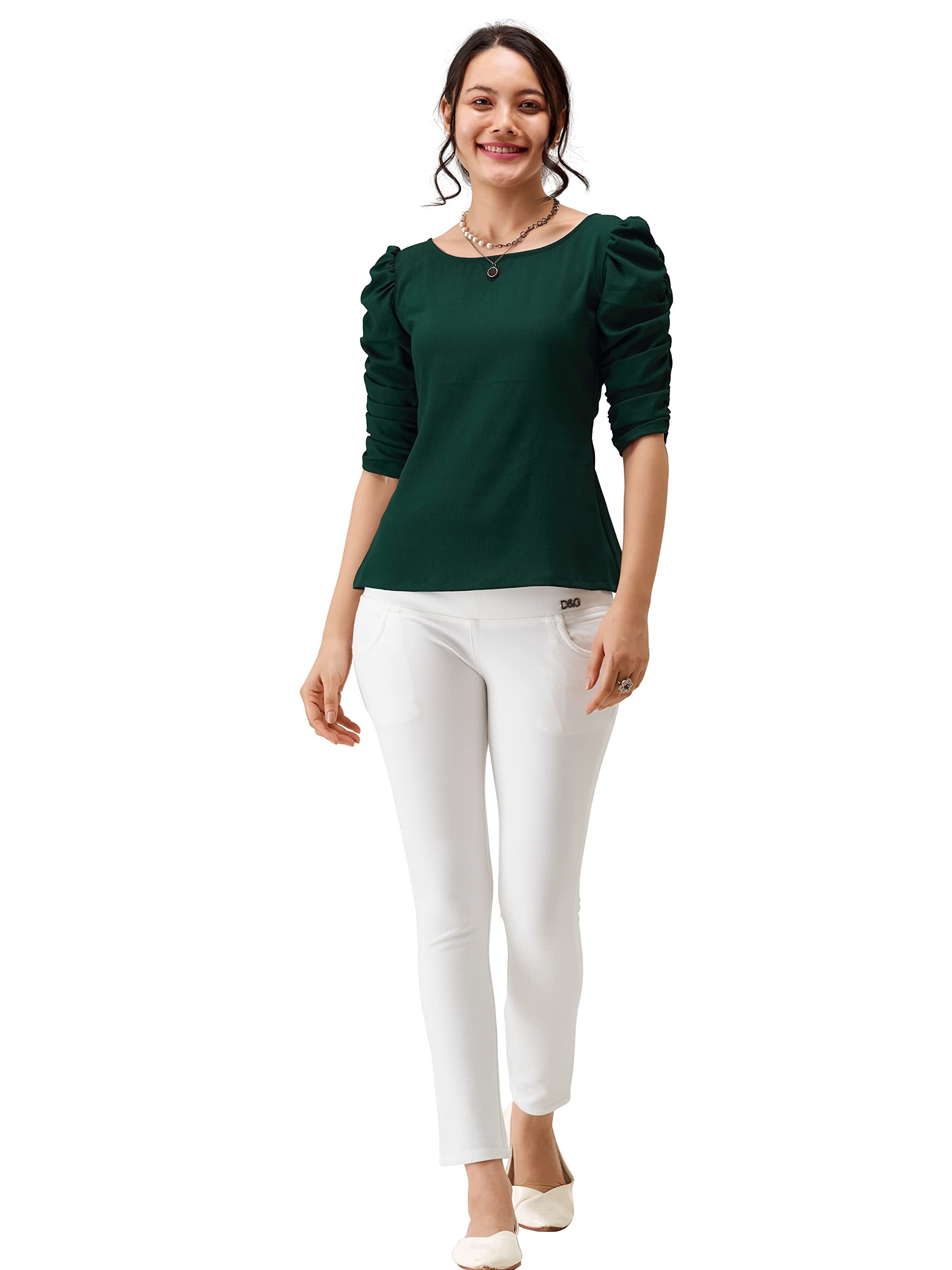 aask Casual Solid Women Top-picture-27