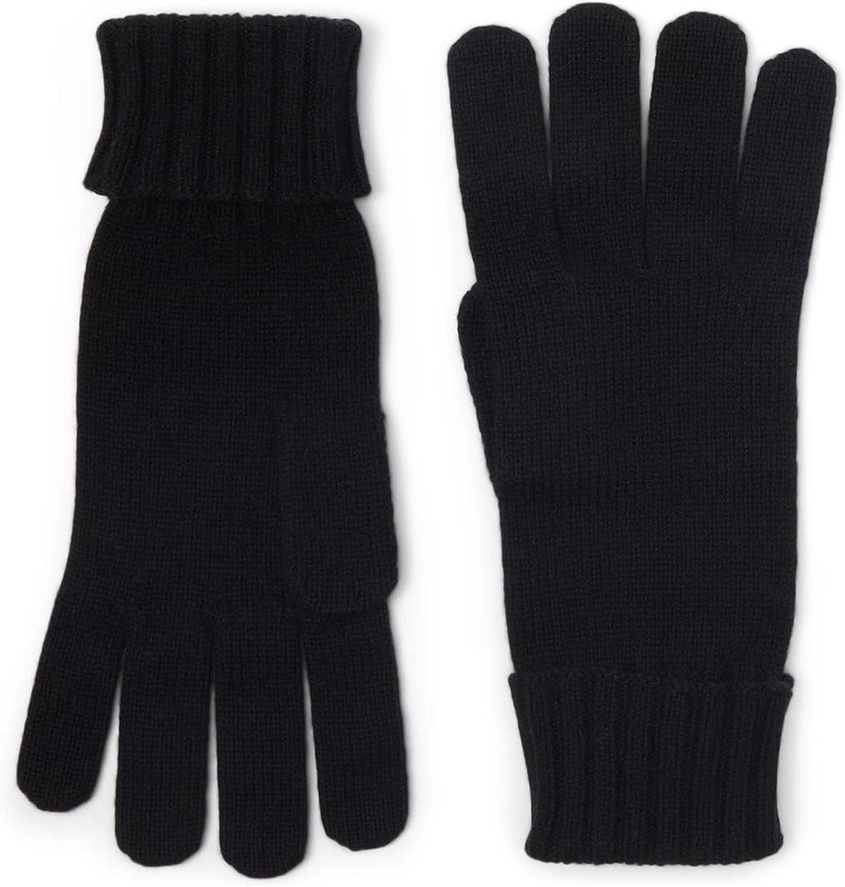 Lacoste Classic Wool Knitted Gloves w/Croc on Rib