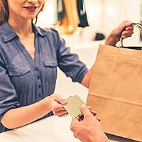 Vista 5 de Glenmal 1200 fundas para tarjetas de regalo, 3.5 x 2.4 pulgadas, en blanco, para llaves de hotel, funda para tarjetas de identificación, sobres