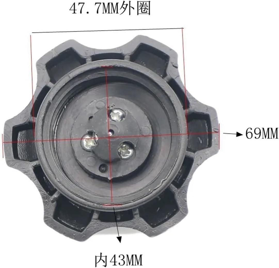 Fuel Tank Petrol Cap For PW50 50PY Dirt Bike Fuel Caps Motorcycle Fuel Tank Petrol Gas Cap Tank Plastic Covers