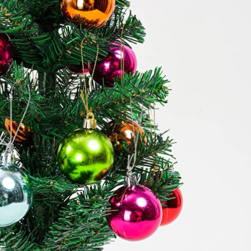 Jywjoy 16 Pcs/2 Inch Hanging Balls Set, Shatterproof Christmas Tree Ornaments For Party, House Decoration, Wedding, Christmas, Halloween, Valentine's Day #TOP5