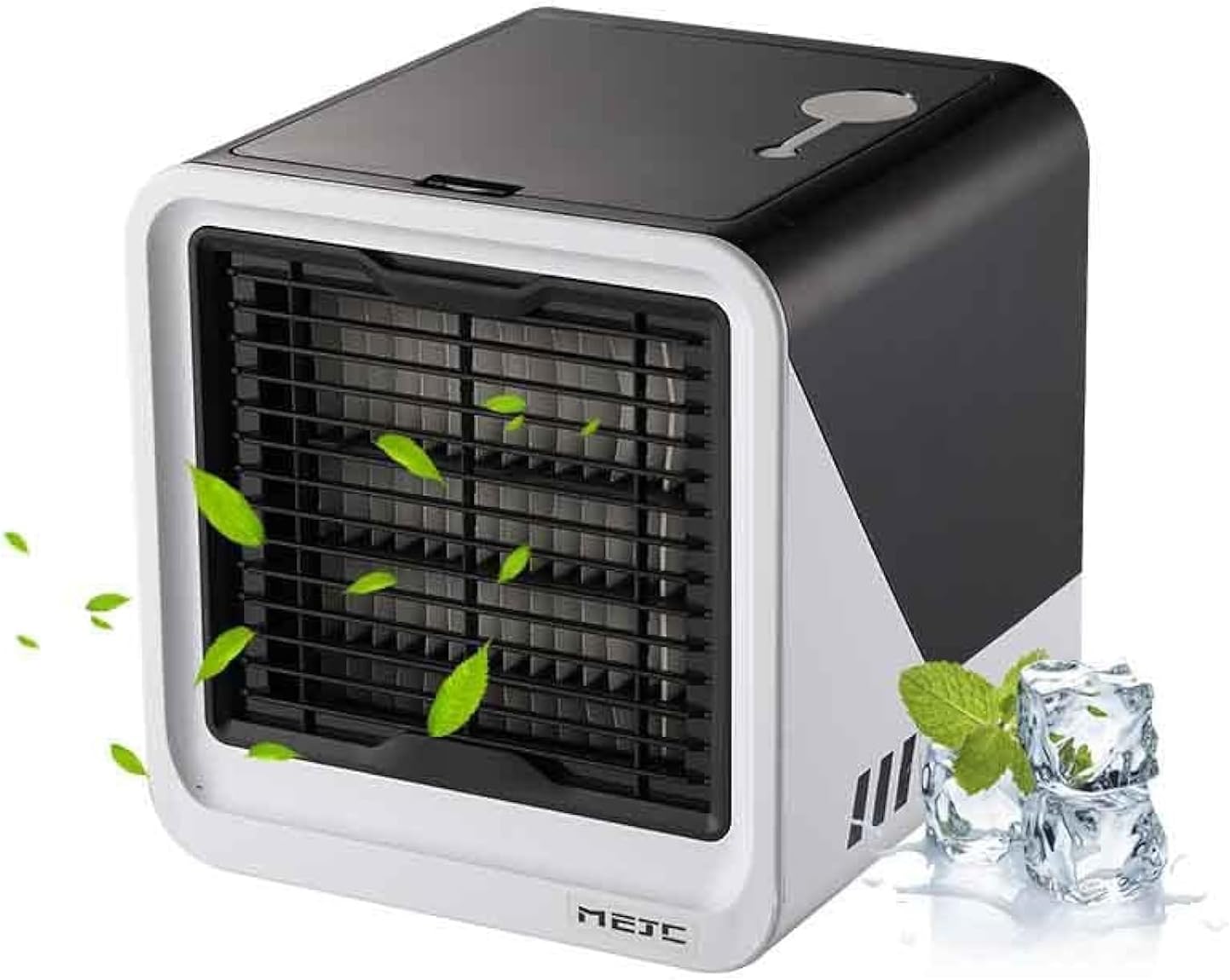 PecodaPortable Air Conditioner Fan, Personal Mini Air Conditioning Unit, 3 in 1 Evaporative Air Cooler With 3 Speeds, Small Aircon Humidifier With Large Water Tank Air Con for Home Office Room