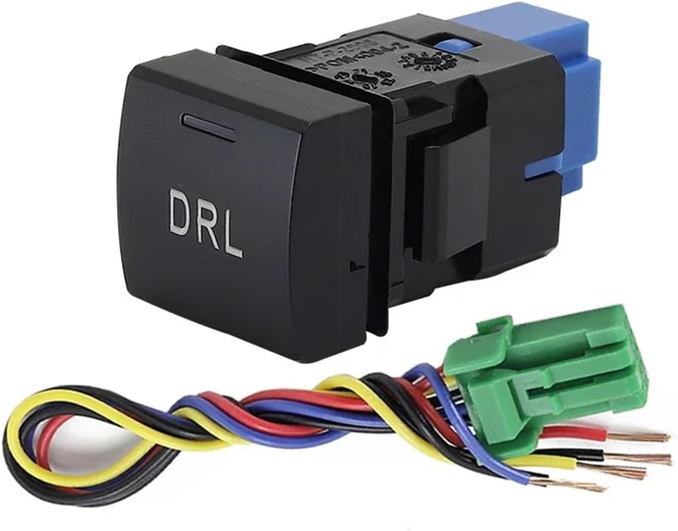 Power Light Front Rear Fog Light Power On Off LED DRL Button Switch with Wire Fit for Toyota for Camry for Corolla 2018 for Rav4 2019 2020