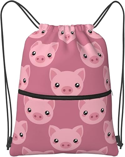 Famame Mochila con cordón para gimnasio, compras, playa, deporte, yoga, Multicolor22, Mochilas de mochila