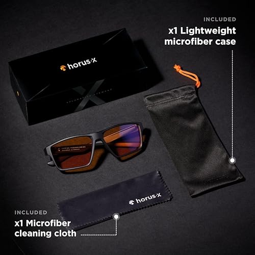 Miniatura 7 de Horus X  Blue Light Glasses Men Women  Blue Light Blocking Glasse Anti-Fatigue & Eye Migraine  Office & Gaming Glasses