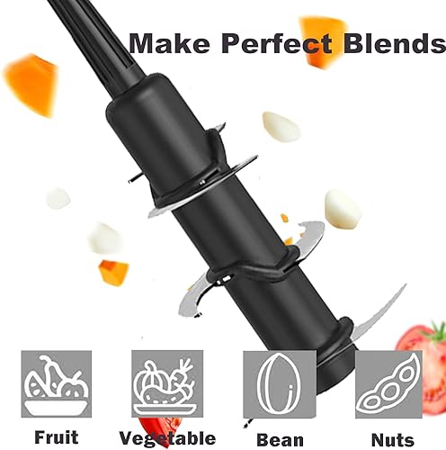 Miniatura 5 de Blender 6 cuchillas de repuesto compatibles con jarra Ninja de 72 onzas, piezas de repuesto compatibles con Ninja Blender 1100 1200 1500 vatios