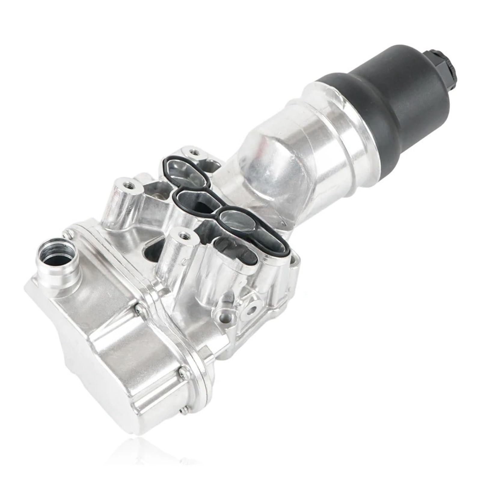 Alloggiamento Filtro Olio Motore in Alluminio 06F115397E 06F115397F 06F115397H 06F115397J Compatibile con VW EOS Compatibile con Golf V Passat B6 III Polo V Sci