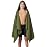Flow Hydro Sport Towel - Microfiber Quick Dry Swimming Towels for Swim, Pool, Triathlon, and Other Water Sports in Medium, Large, Extra Large, and Hooded Sizes (Army Green, Large w/Hood)