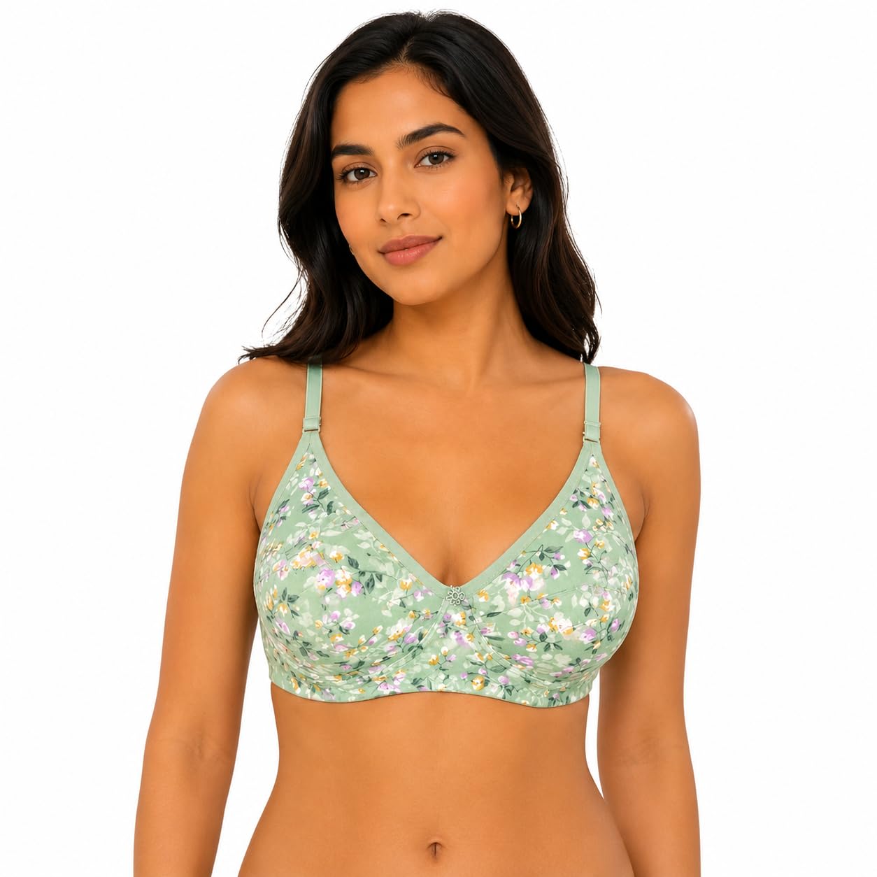 Non-Padded Wire-Free Bra-image-13