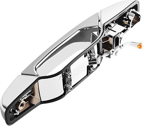 Miniatura 9 de FAERSI Manija de puerta exterior exterior para Chevy Avalanche Silverado Tahoe GMC Sierra, Yukon, Yukon XL, Cadillac Escalade, OE# 80546,