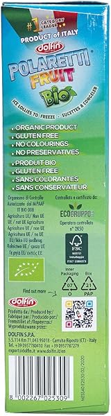 HELADOS DE AGUA PAR CONGELAR BIO 10 uds. x 40 ml - POLARETTI FRUIT - 3