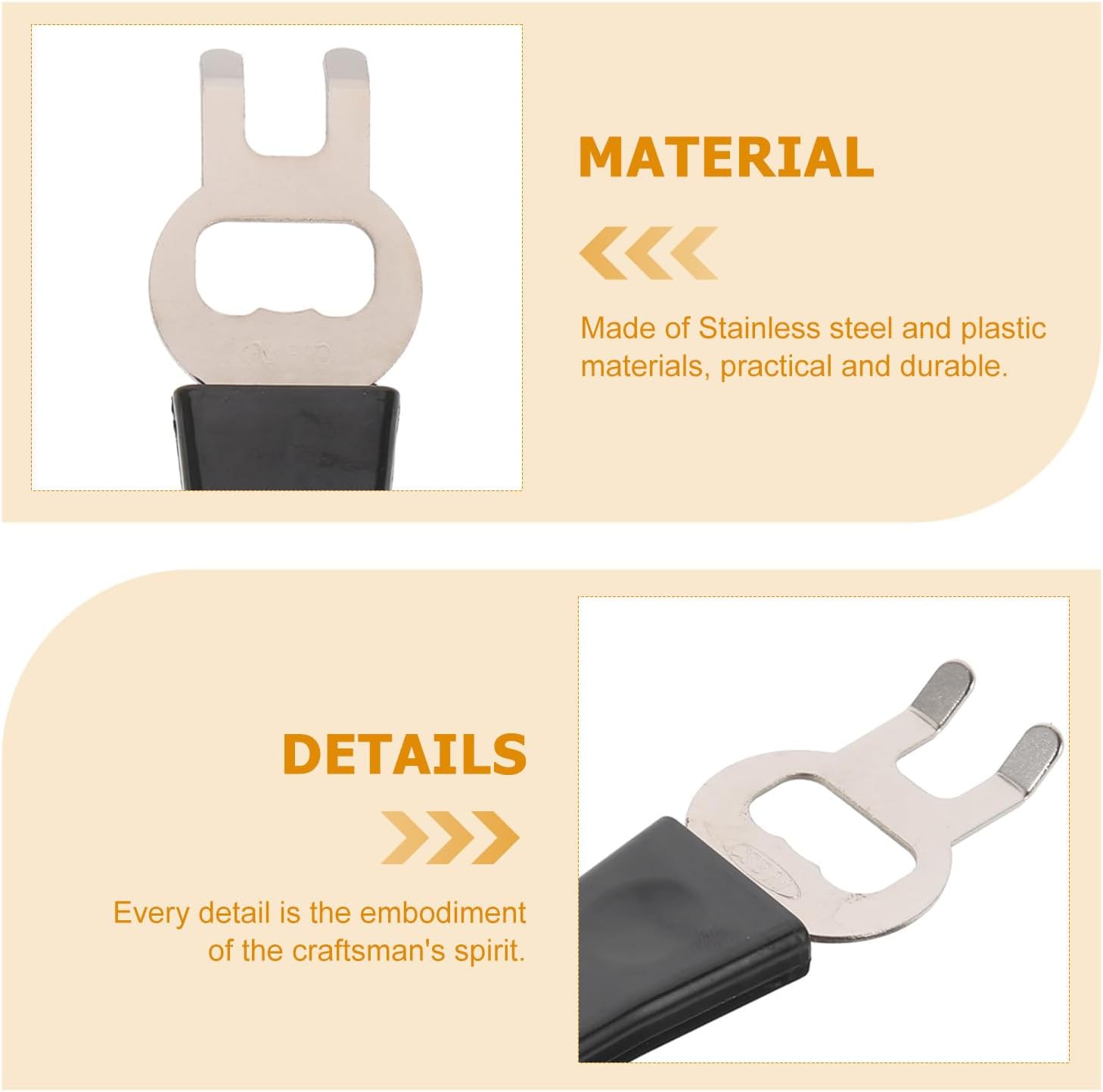 Heat Resistant Multi-Purpose Grill Gripper Clamp Stainless Steel Kitchen Accessory for Safe BBQ Cooking and Hot Bowl Handling