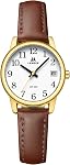 LN LENQIN Womens Watches Analog Quartz Waterproof Watches with Leather Straps Fashion Watch for Ladies