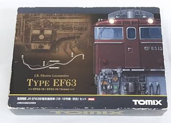 Amazon | TOMIX EF63形電気機関車 (18・19号機 茶色) 2両セット 92995
