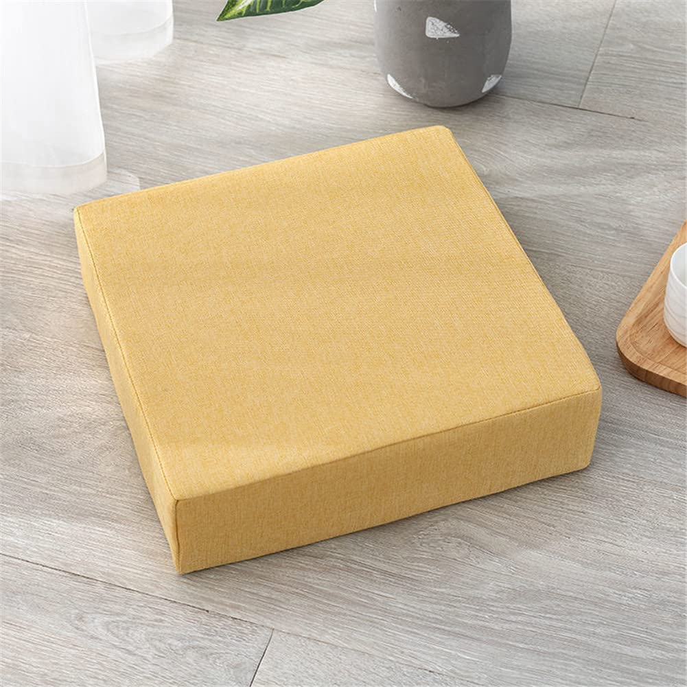 Coussin de chaise jaune pour intérieur et extérieur : confort nomade du bureau au canapé
