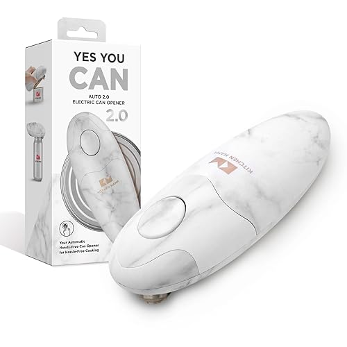 Kitchen Mama Auto 2.0 Electric Can Opener: Blade Opens Almost