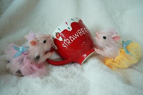 Miniatura 7 de Piglet de silicona de cuerpo completo de 5 pulgadas, lindo cerdito realista Reborn Baby Piglet-A