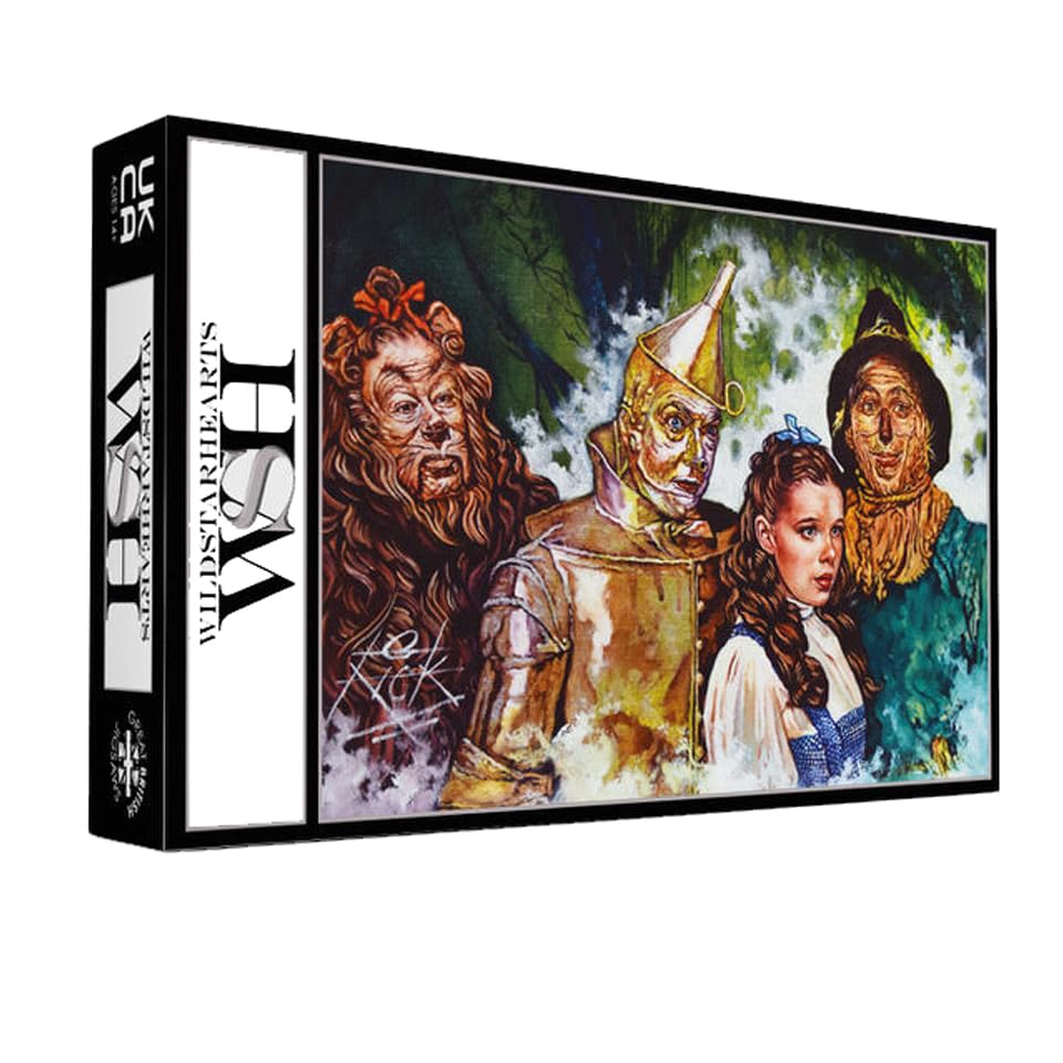 The Wizard Of Oz - 1000 Piece Jigsaw Puzzle - Artwork by Rick Melton - Classic 40's Musical Fantasy Jigsaw - Jigsaw Puzzle for Adults Gift