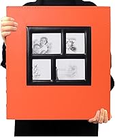 Vista 26 de RECUTMS - Álbum de bolsillo de 100 bolsillos 4x6, pequeños álbumes de fotos, páginas blancas, álbum de fotos vertical, álbum de boda, álbum de fotos