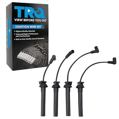 Miniatura 203 de TRQ Juego de cables de bujía de encendido del motor para Ford F250 F350 Super Duty V8 6.2L nuevo