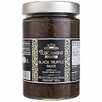 Vista 1 de Tuscanini Reserve - Salsa de trufa negra de verano, 17.6 onzas, para rociar sobre carne, pan, pastas, pizza y papas fritas, tamaño económico