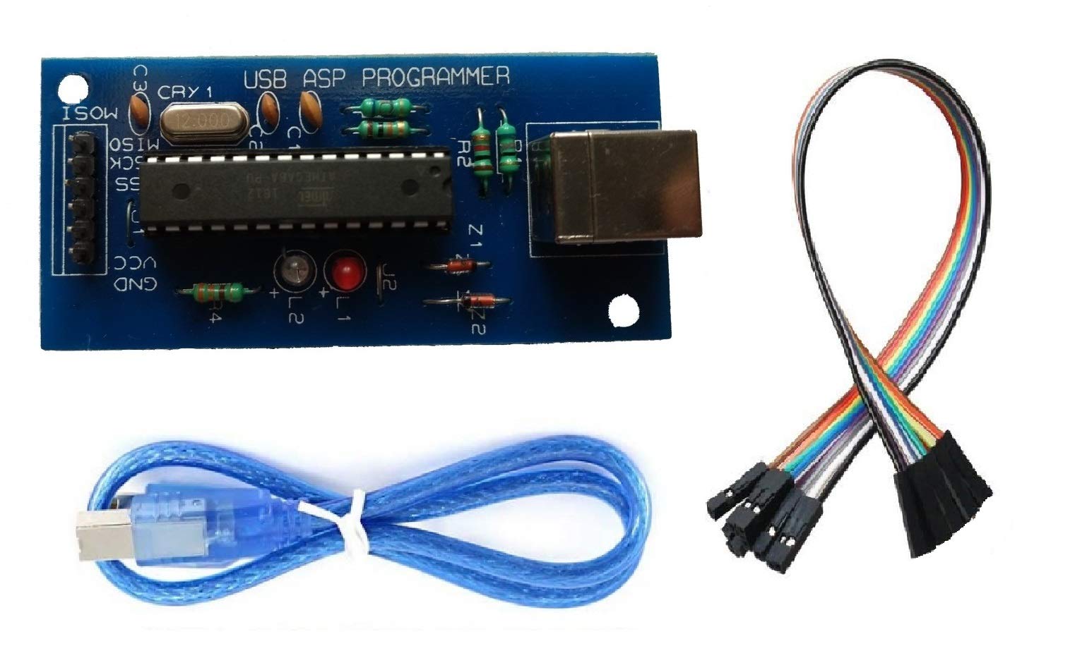 Glass PCB AVR USB-ASP Programmer