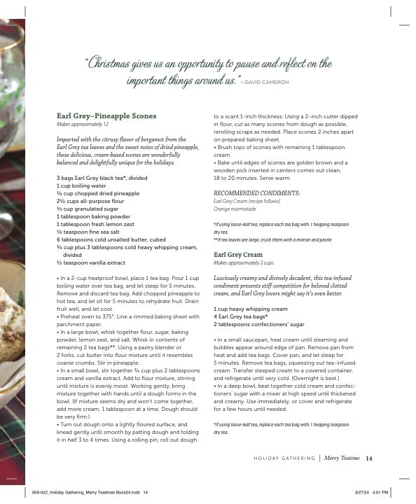 Merry Teatimes: Christmas Delights to Sip and Savor