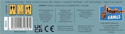 Miniatura 6 de Juego de mesa Stack'n Stuff - ¡Un juego de retazos para dos jugadores! Juego de movimiento rápido y estratégico, juego de rompecabezas, divertido