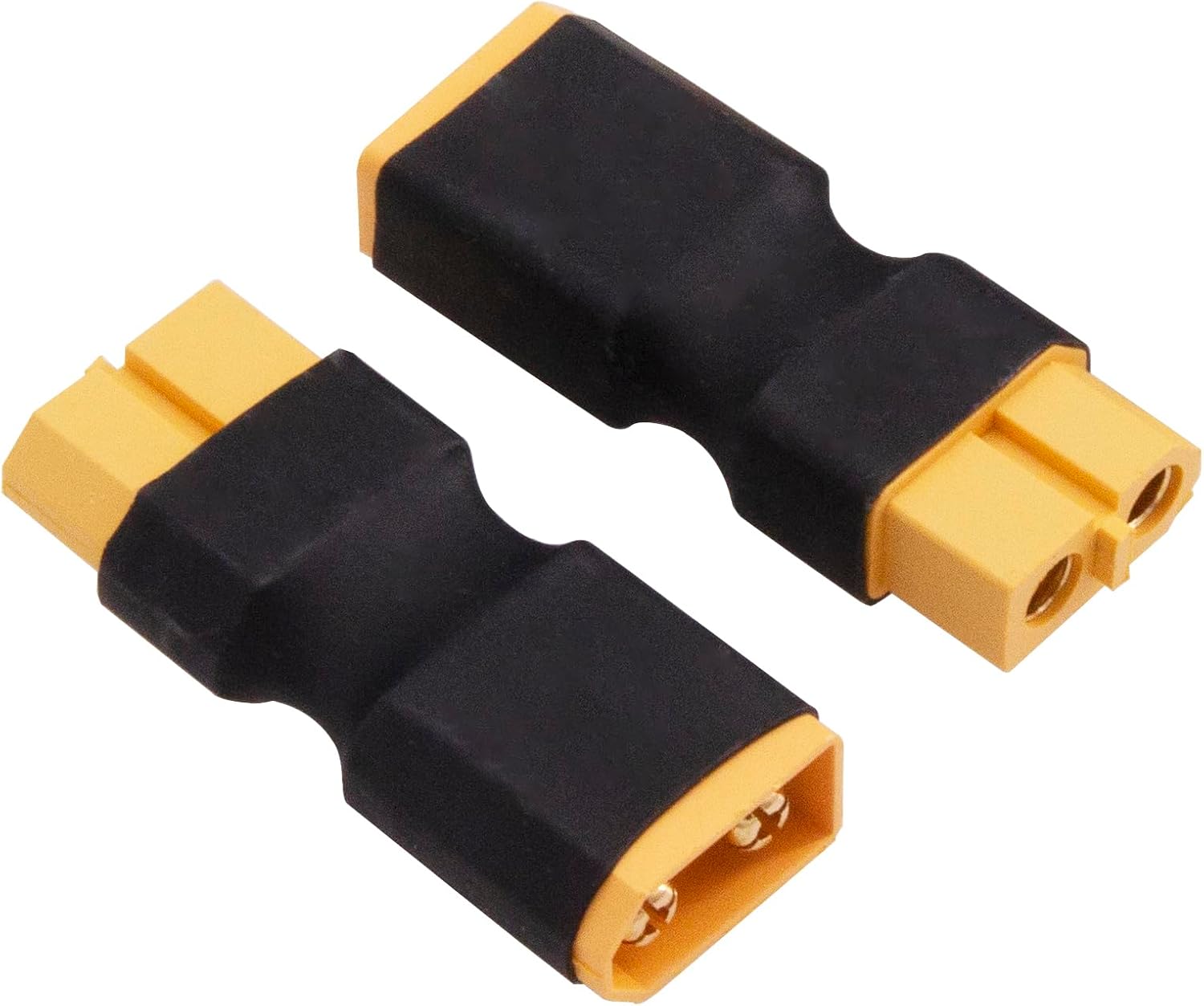 4pcs XT60 Male to Female Connector no Wire Adapter Converter for RC FPV Car Plane Drone LiPo Battery(E222-4)