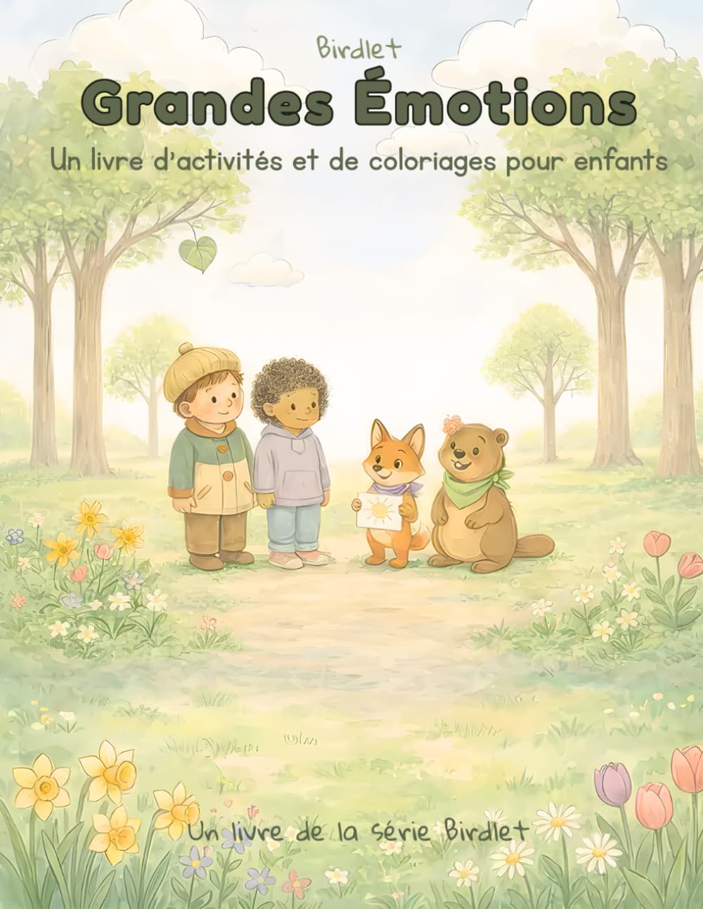 Birdlet : Grandes Émotions: Un livre de coloriage et d’activités pour enfants de 4 à 7 ans pour explorer les émotions par le jeu