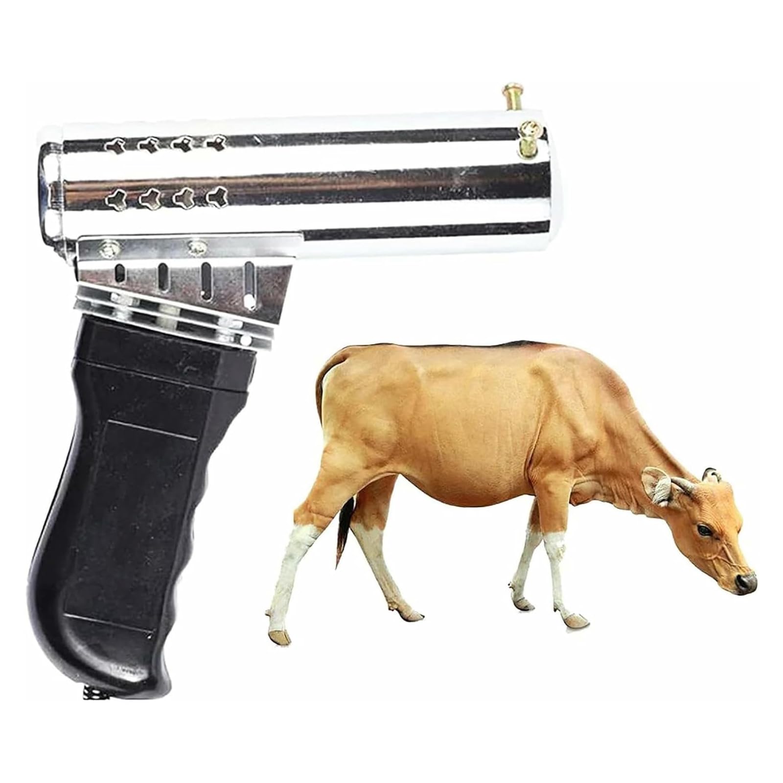 Decornatrice Elettrica per Vitelli - Strumento Resistente alle Alte Temperature per Capretti E Pecore (15-70 Giorni) - Attrezzatura Essenziale per Lallevamento del Bestiame