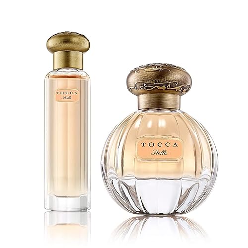 Miniatura 1 de Tocca Eau de Parfum Set para mujer, Stella (0.7 fl oz + 1.7 fl oz) - - Floral fresco, naranja sangre, fresia, lirio picante - Botella terminada a