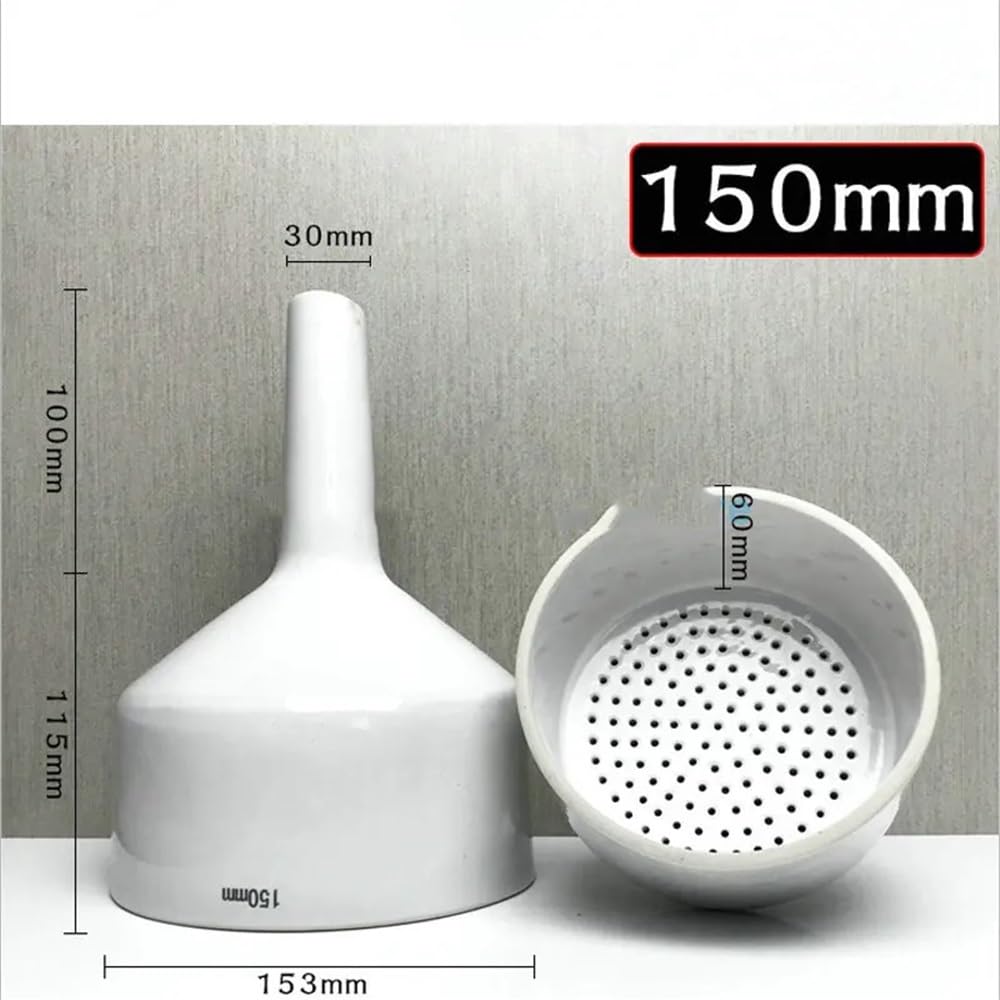 1 sztuka 40 mm do 150 mm lejek laboratoryjny, zestaw narzędzi, porowaty lejek ciśnieniowy, lejek ssący (120 mm)