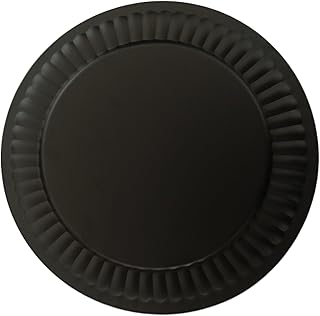 Metal Black Fireplace Stove Pipe Flue Hole Cover 6719900 Fits 4"-8" Hole Adjustable Flue Cover BM0026 BM0353 Chimney Caps Flue Plug