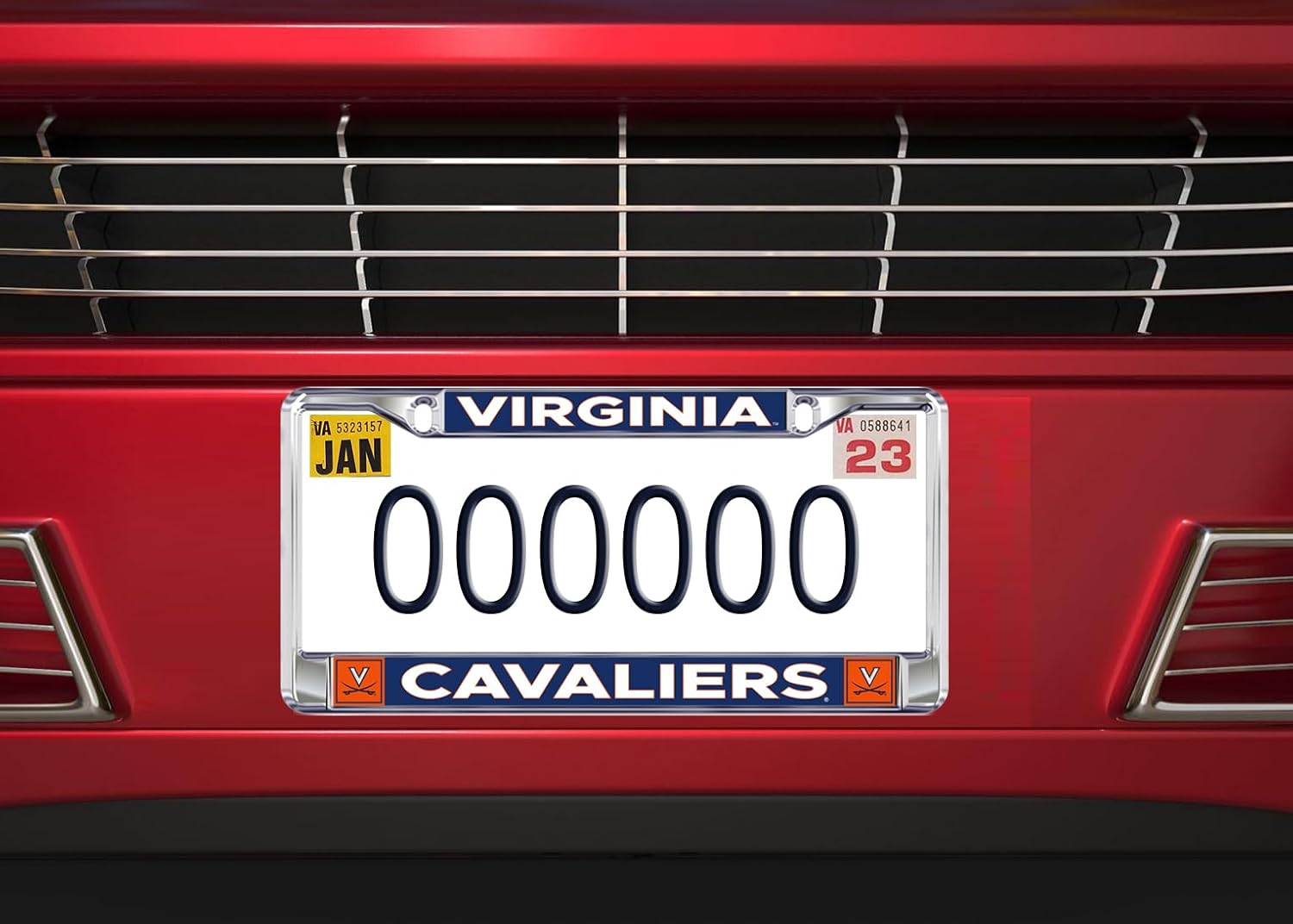 Virginia License Plate Frame - UVA Car Truck Accessory - Image 2